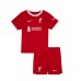 Maillot de foot Liverpool Domicile vêtements enfant 2023-24 Manches Courtes (+ pantalon court)